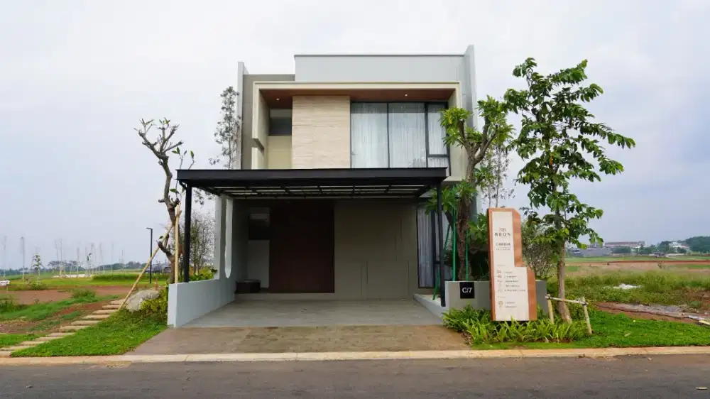BRON RESIDENCE BSB SEMARANG TYPE AGAVE LUAS TANAH 220M2 LEBAR 10 Meter