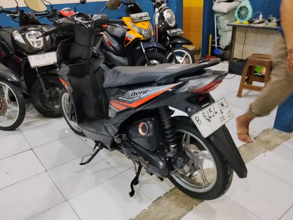 (jual cepat) Honda beat eco 2017 siap pakai surat lengkap