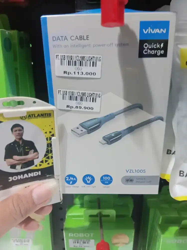 usb vivan vzl100 lightning