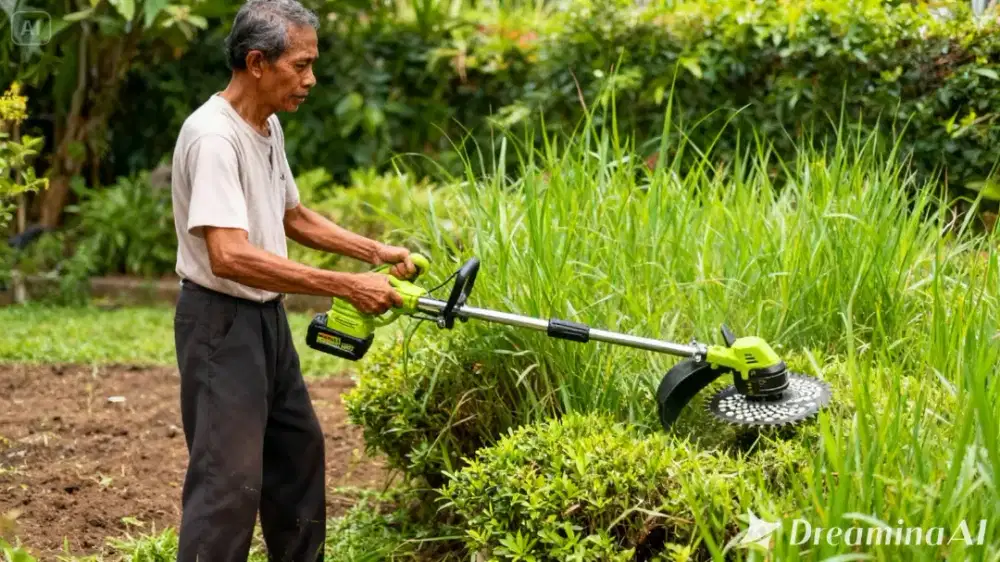 Potong Rumput & Perawatan Taman