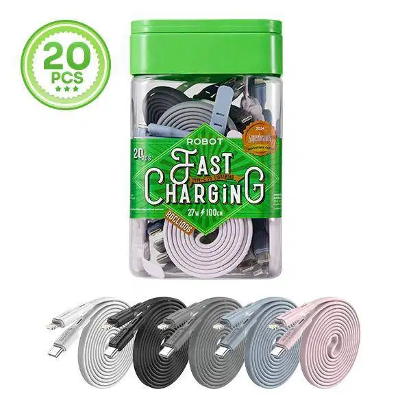 Robot RGCL100S Type C To Lightning 3A 27W 100CM