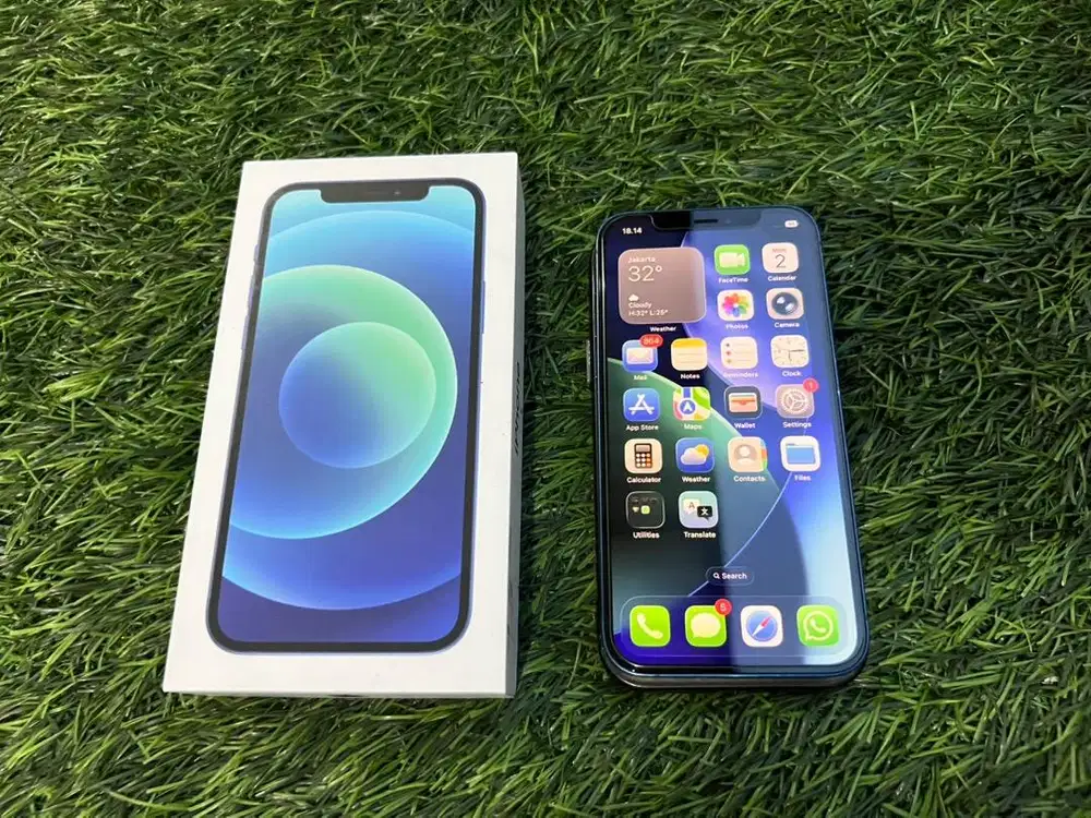 iPhone 12 64 GB Blue iBox Fullset