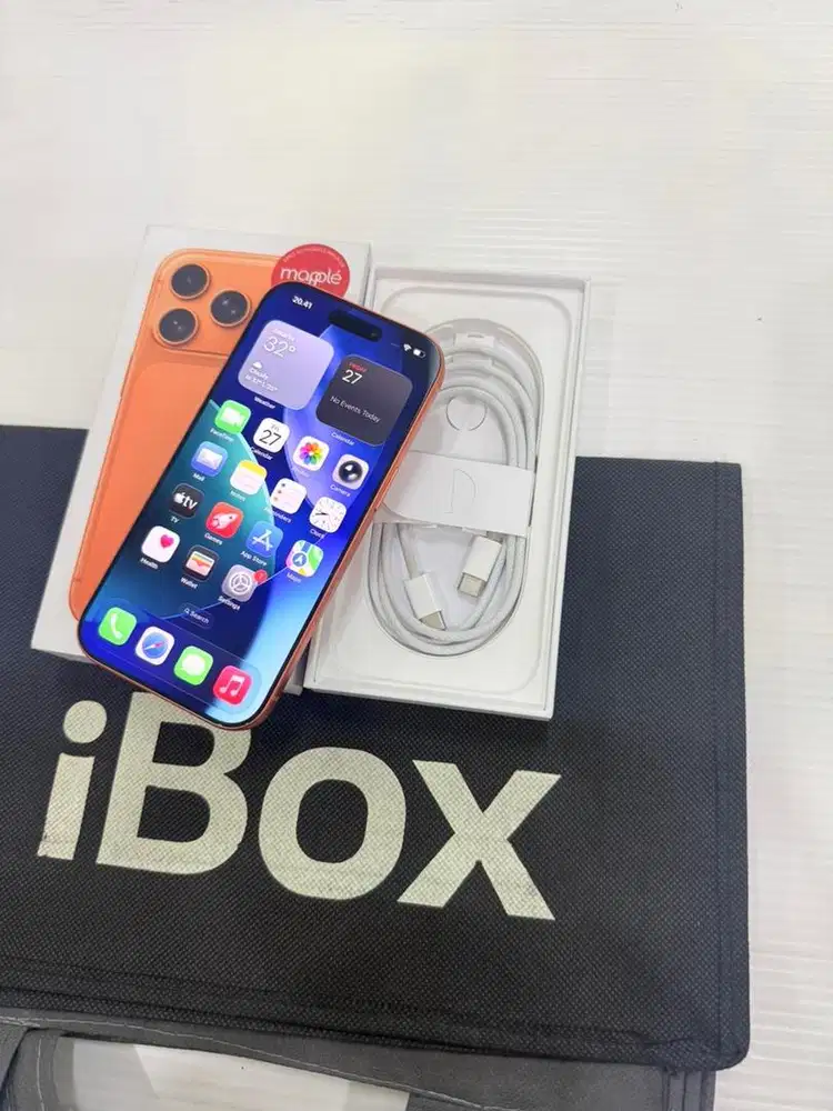 Iphone 17 pro 512gb ibox resmi bh 100% tidak terpakai