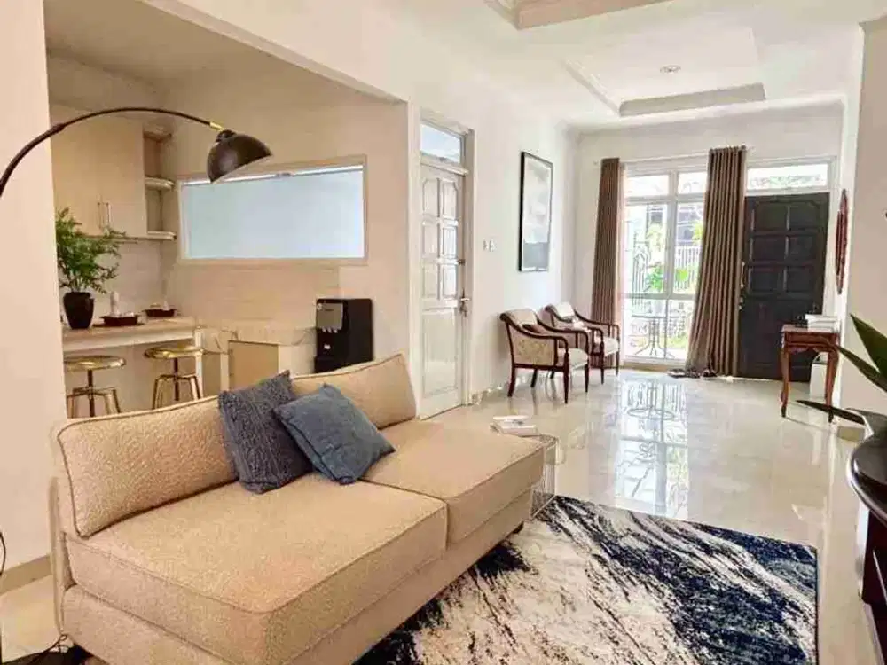 DIJUAL RUMAH SIAP HUNI DAN SEMI FURNISH BEBAS BANJIR DI CINERE