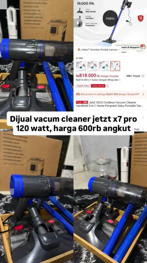 Vacum cleaner jetzt