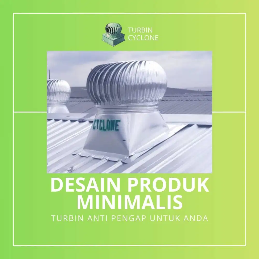 JUAL TURBIN VENTILATOR GRESIK MERK CYCLONE