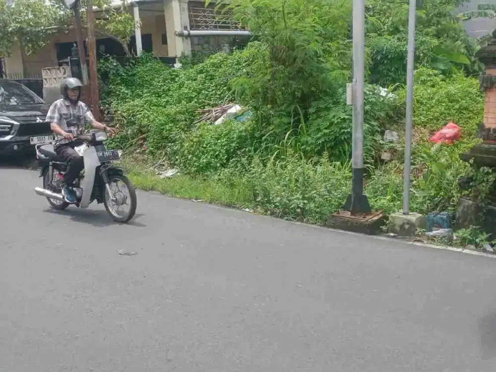 Buc Tanah Strategis 189M2 Lebar 13Mtr Raya Utama Kebo Iwa Utara Jl7mtr