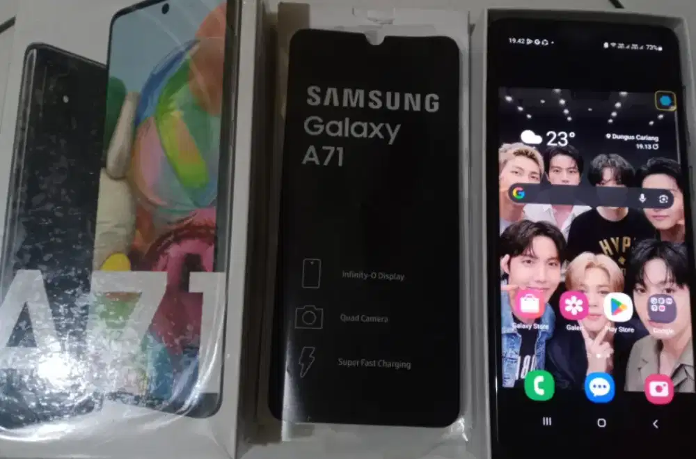 Samsung A71 8/128 fullset original