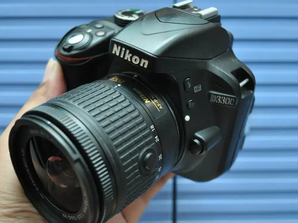 Nikon D3300 lensa 18-55mm afp