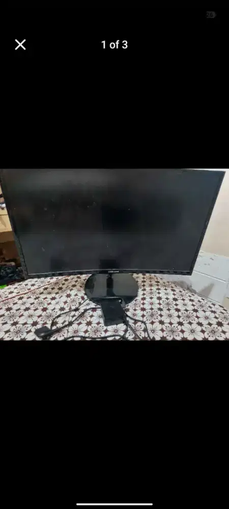 Samsung Monitor C24F390FHE Curved 24 Inch