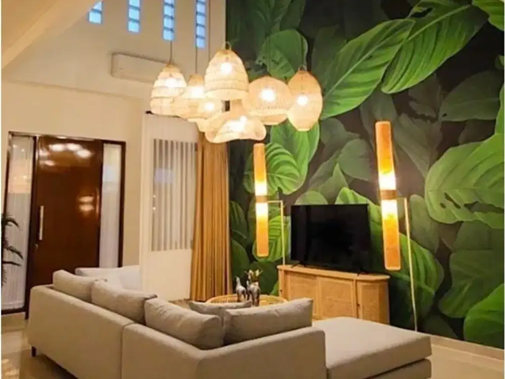 Rumah berkonsep Bali di Cherry Field Dekat Telkom University Bandung