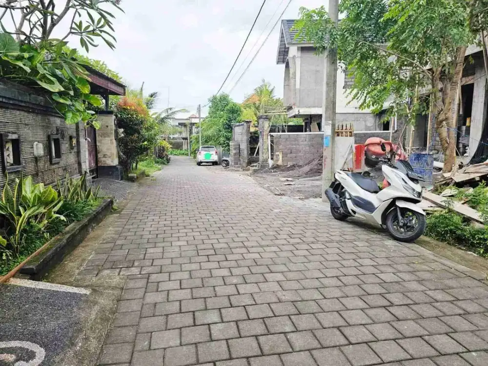 Buc Tanah Strategis 150M2 Kaw Perum Siulan Penatih Jl5mtr Bebas Banjir