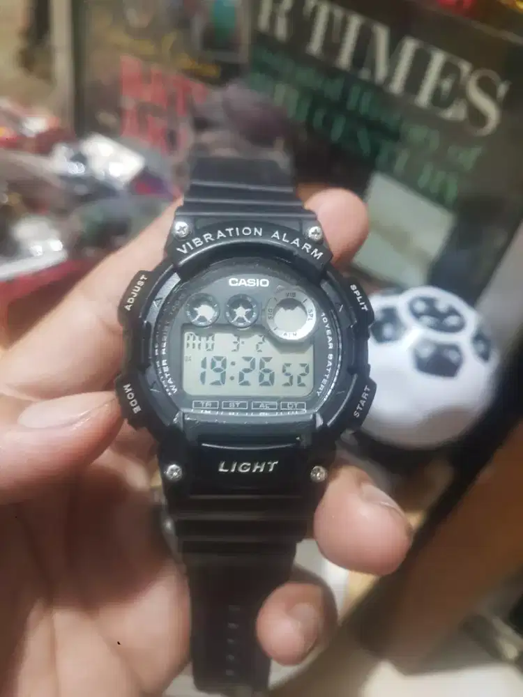 casio w 735 h dan bahan g 9000