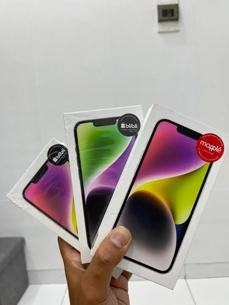 Iphone 14 128gb barang new cash/credit bisa bandung