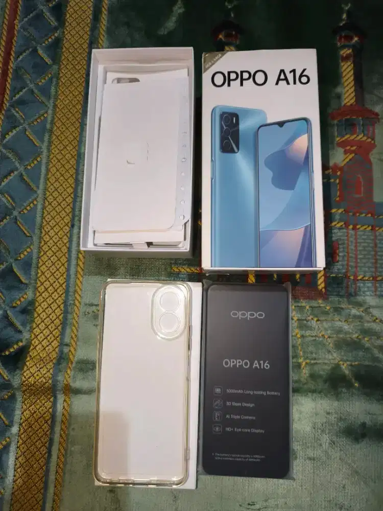 [OBRAL] Handphone Oppo A16 4/64 mulus