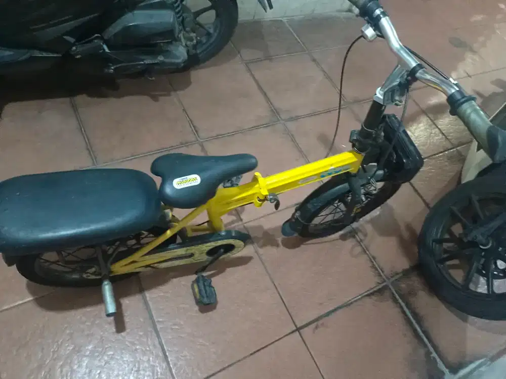 Dijual sepeda lipat minion