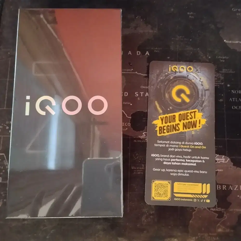 Iqoo z9x 8/128gb ori baru segelan dalam box garansi resmi