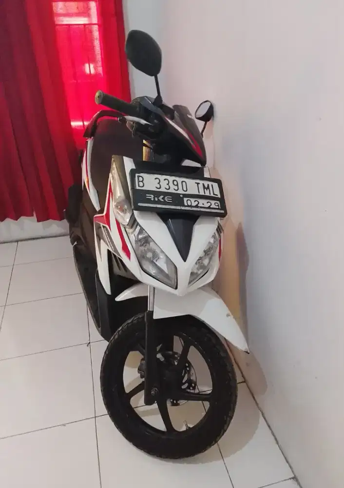 Honda Vario Techno Carbu 2012, Plat B