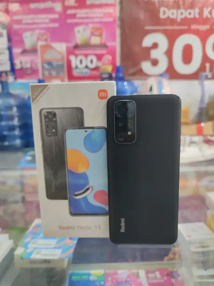 Xiaomi redmi note 11 ram 4+4/128gb lengkap