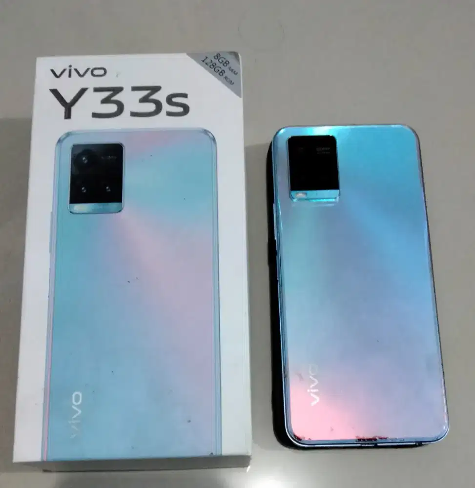 Dijual Vivo Y33s - RAM 12GB (8+4) Memori 128GB - Mulus & Terawat