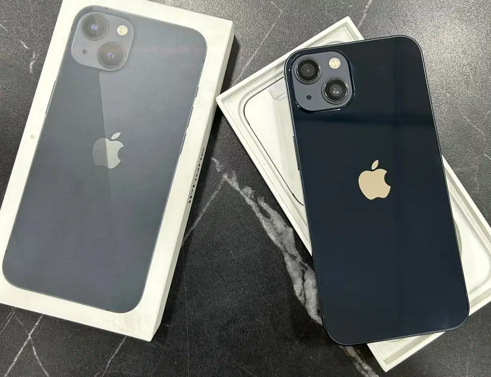 Iphone 13 midnight 128 ibox nominus fullset