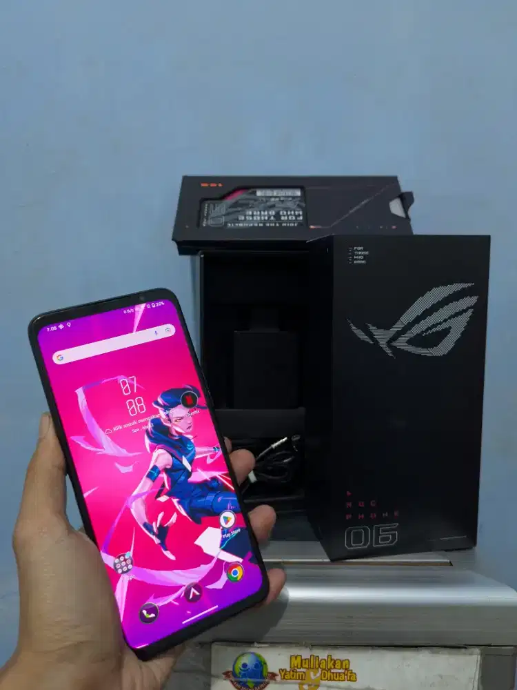 ROG Phone 6 Ram 8/256 Fullset