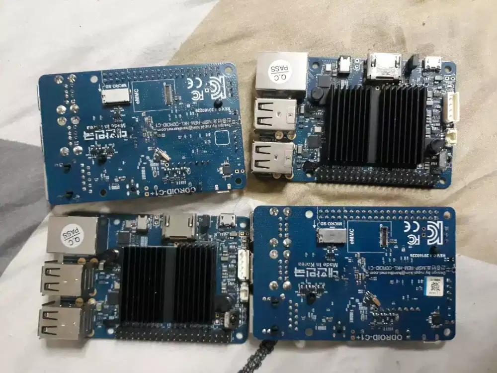 Odroid C1+ 4 Unit Murah 1 Juta Mini PC  Raspberry Pi Alternative