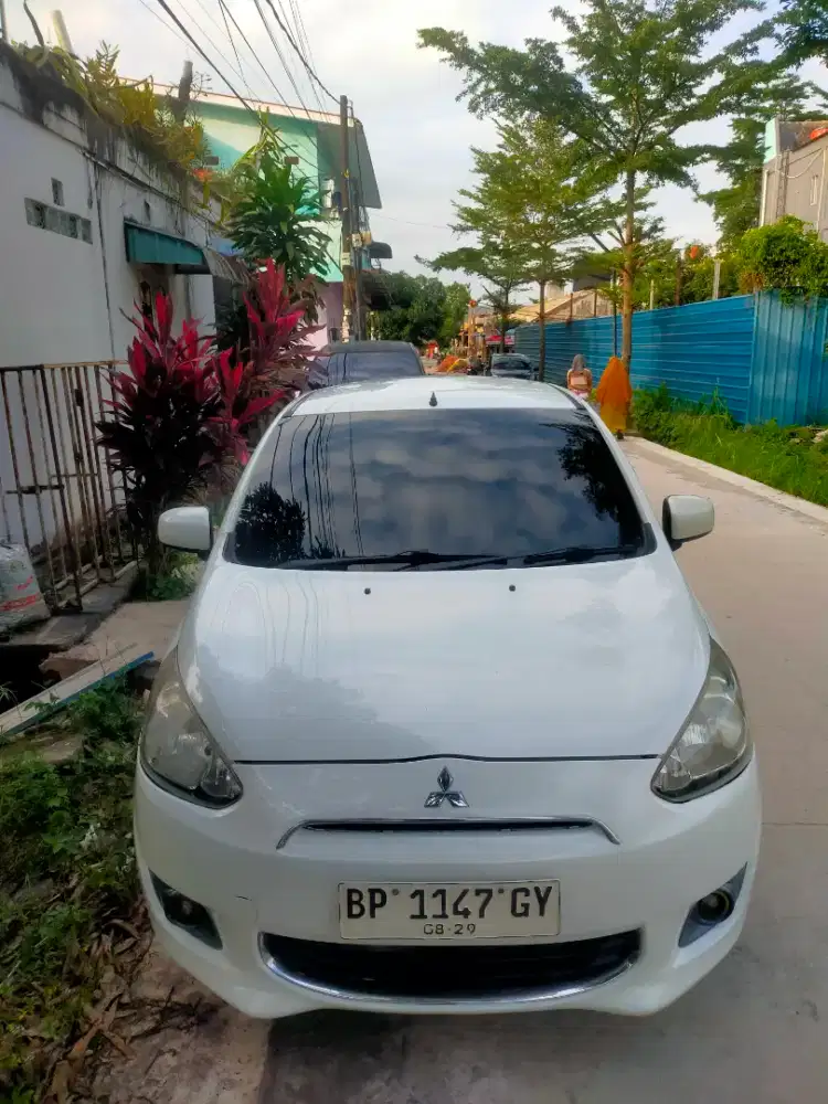 Mitsubishi Mirage 1,2 2014 manual Bisa keluar Batam