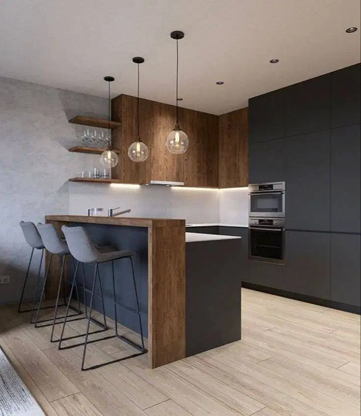 Custom Interior Kitchen Set, Backdrop TV, Lemari, Wardrobe, Kitchenset