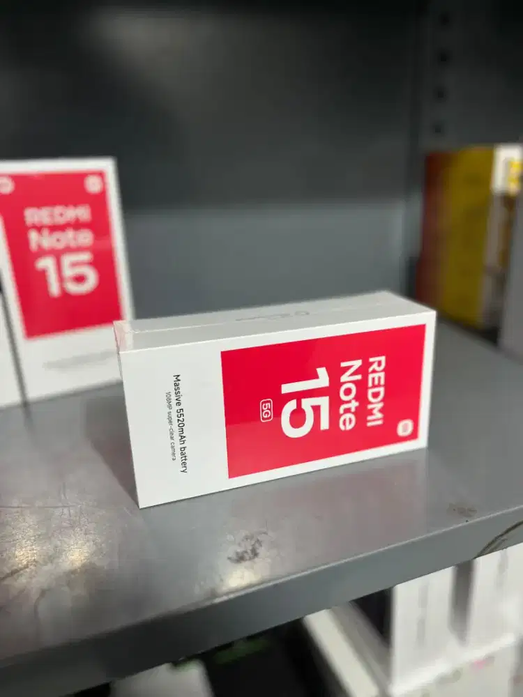 NEW REDMI NOTE 15 SERIES GARANSI RESMI XIAOMI INDONESIA!!