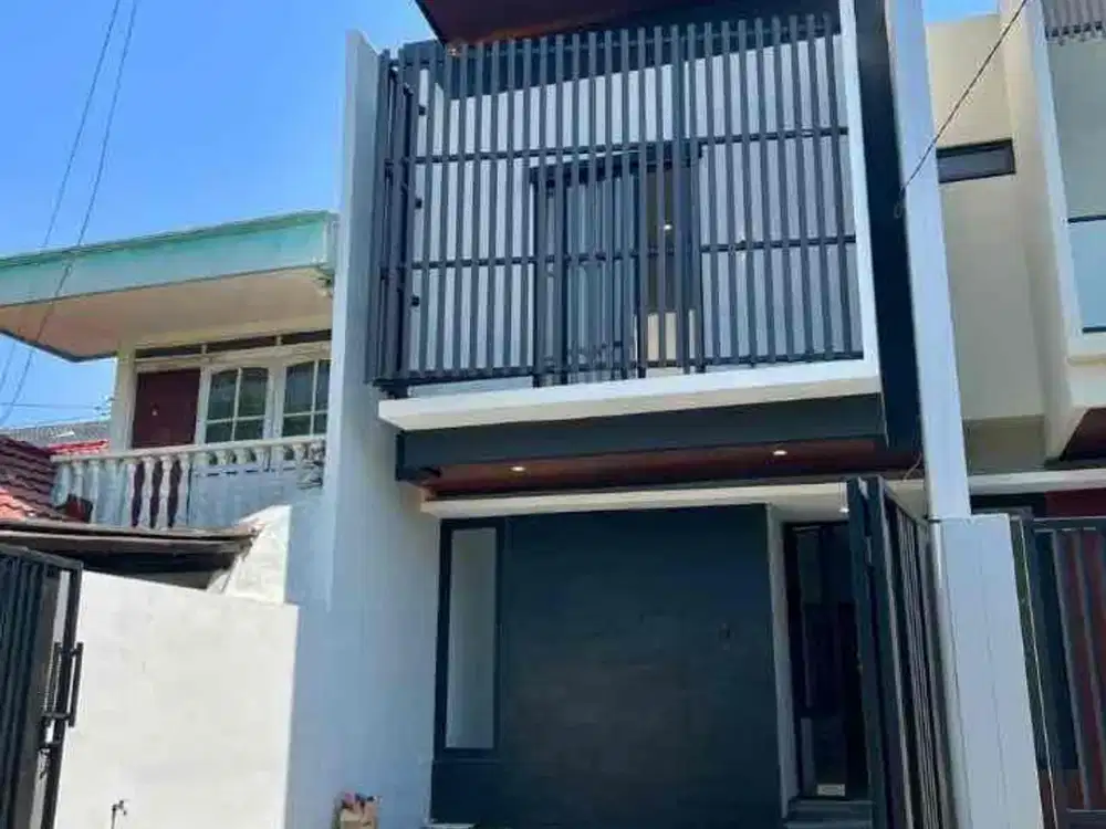 Dijual Cepat Rumah Baru Minimalis 2 Lt di Baruk Utara Sby