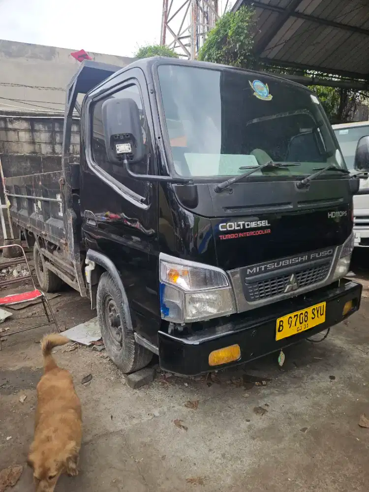 Mitsubishi colt diesel ps 125 engkel 4 roda bak 3way thn 2014