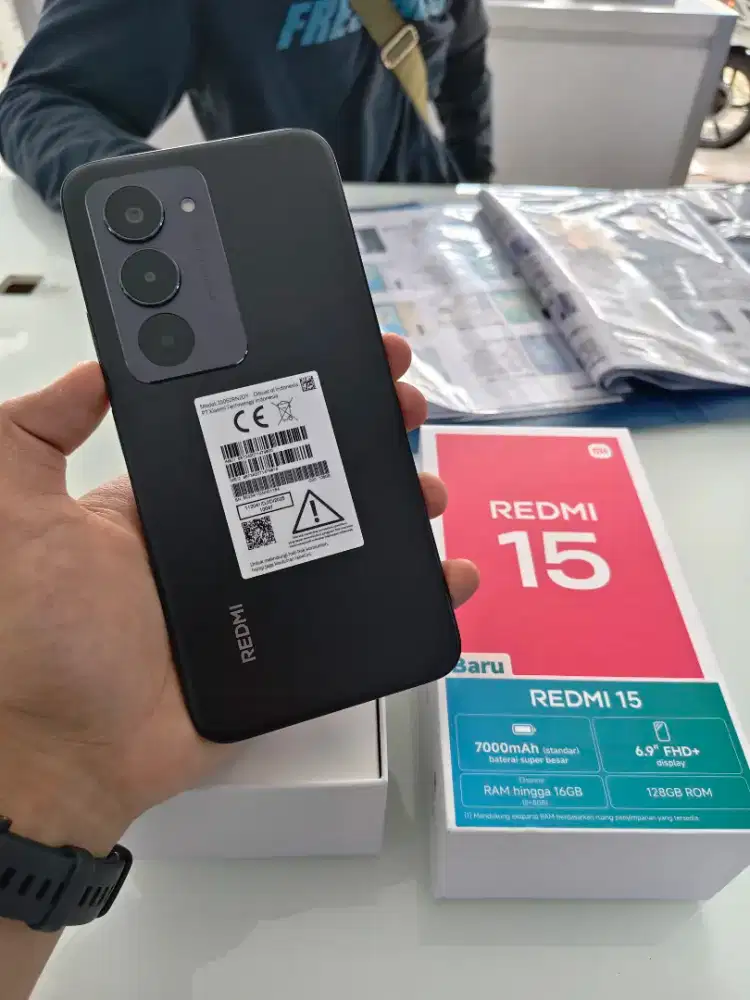 Xiaomi Redmi 15 8/256GB (new)*Bisa cod, Fastrespon Wa