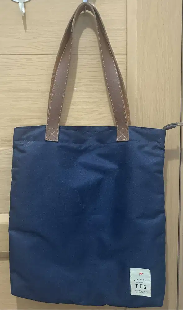 TFG Tote Bag – Navy – Minimalist
