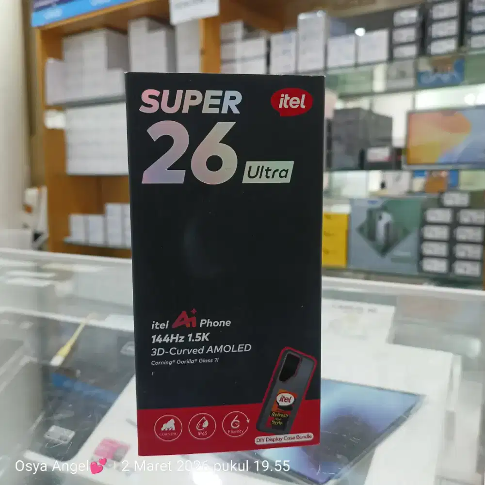 ITEL S26 ULTRA 4G 8/128 garansi resmi 12 bulan