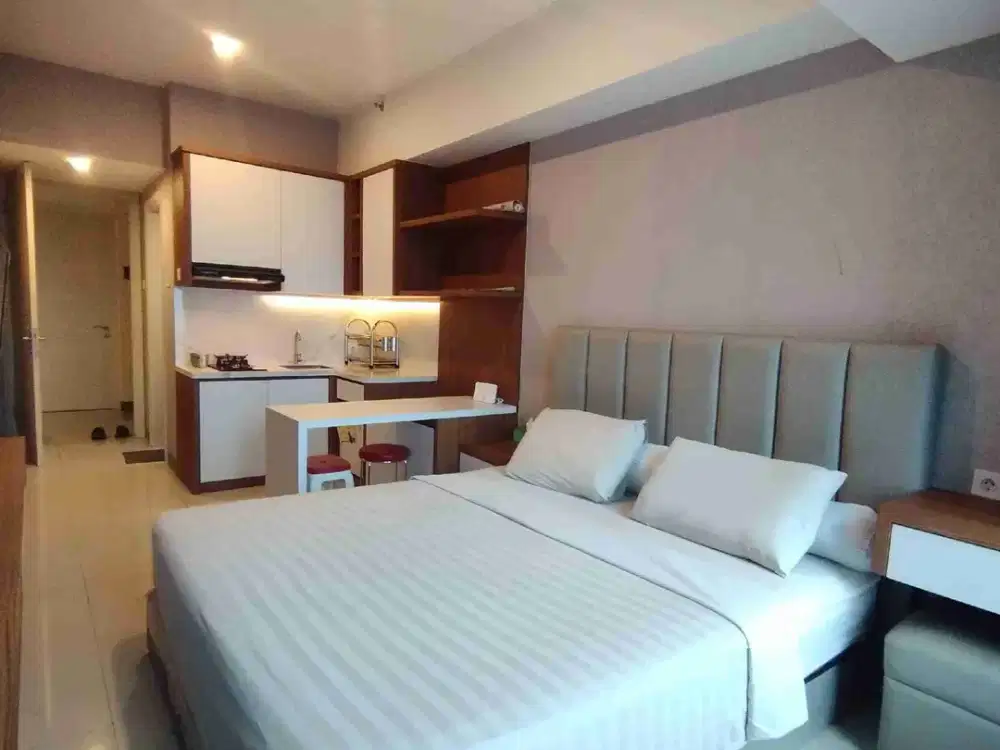 Sewa Apartemen Anderson Studio Bulanan Murah Bagus Mewah Pakuwon Mall Surabaya Indonesia