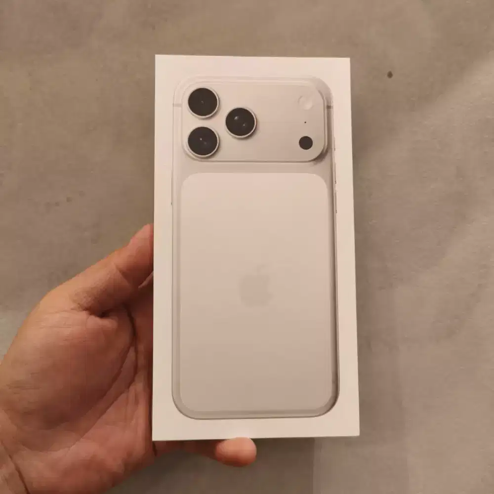 IPHONE 17 PRO MAX 512GB SILVER GARANSI RESMI