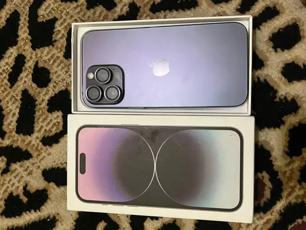 iphone 14PM 256GB warna DeepPurple