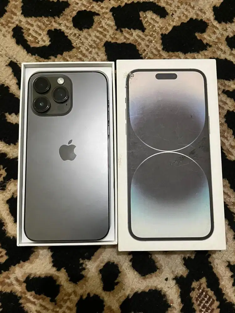 iphone 14PM 256GB warna Space Black