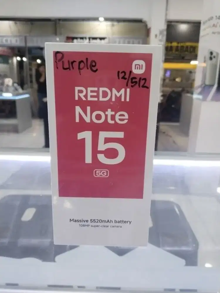 Redmi note 15 5G 12/512Gb