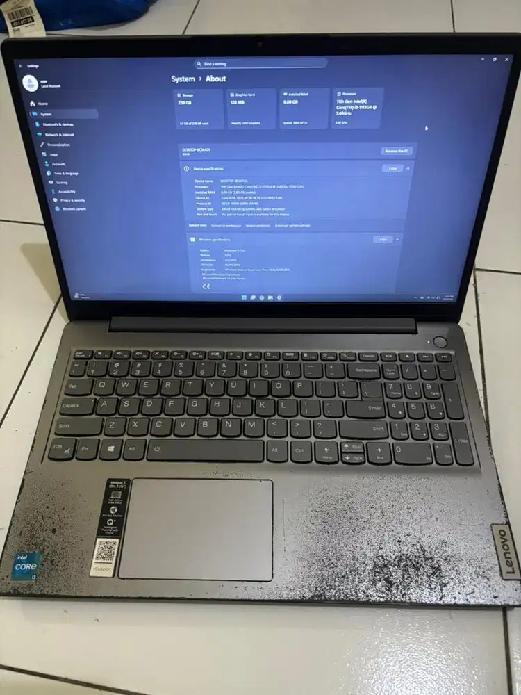 Lenovo ideapad 3 slim 15itl6