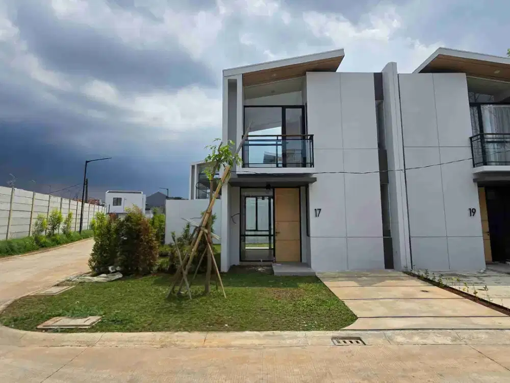 Rumah SIAP HUNI Cendana Garden Vista Serene HOEK by LippoLand Akses Tol Langsung