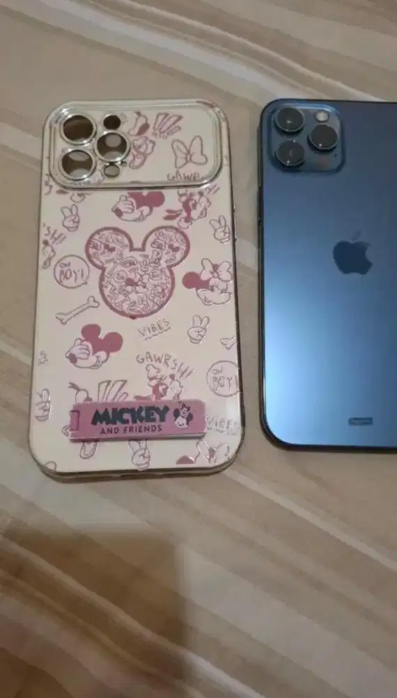 Iphone 12 promaX 128 pasific blue