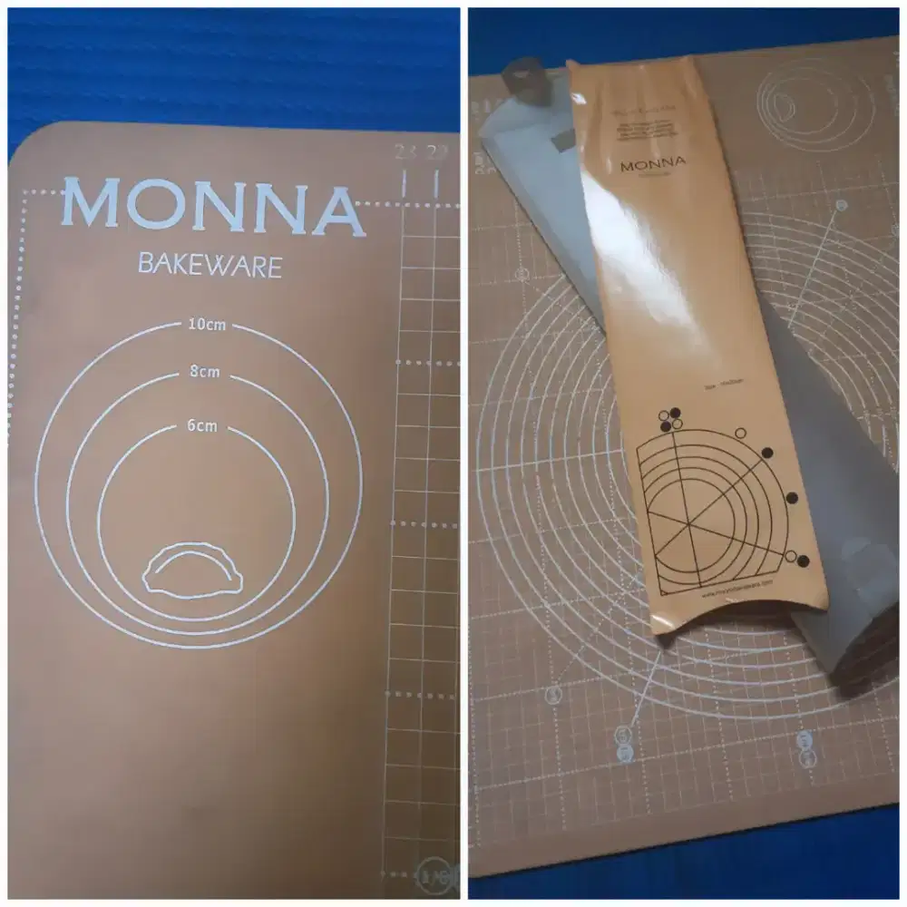 Pastry Mat Silmat Alas Adonan Monna Bakeware BEKAS