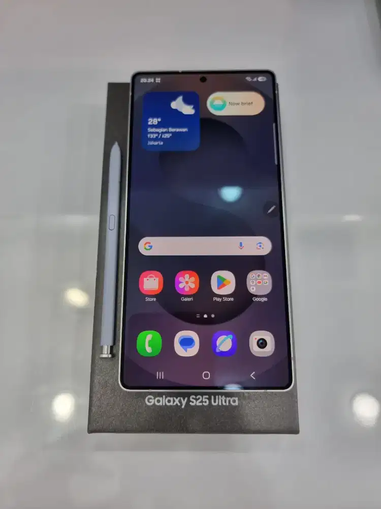 Samsung S25 Ultra 5G 12/256Gb Silverblue Garansi SEIN 2 bln -MasterCom