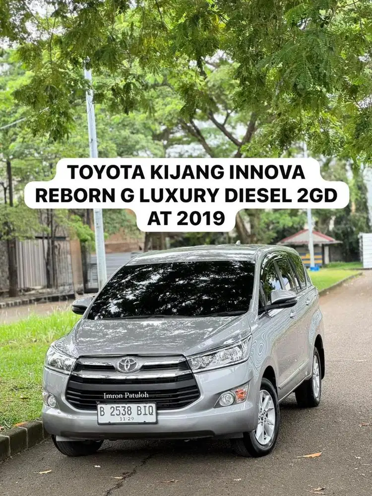 HARGA CASH TOYOTA KIJANG INNOVA REBORN G DIESEL AUTOMATIC 2019