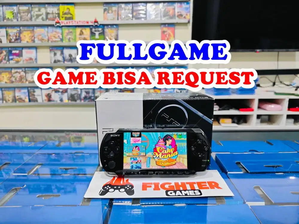 PSP 3000 +FULLGAME Bisa Request Game psp 3006 Black Piano 8GB
