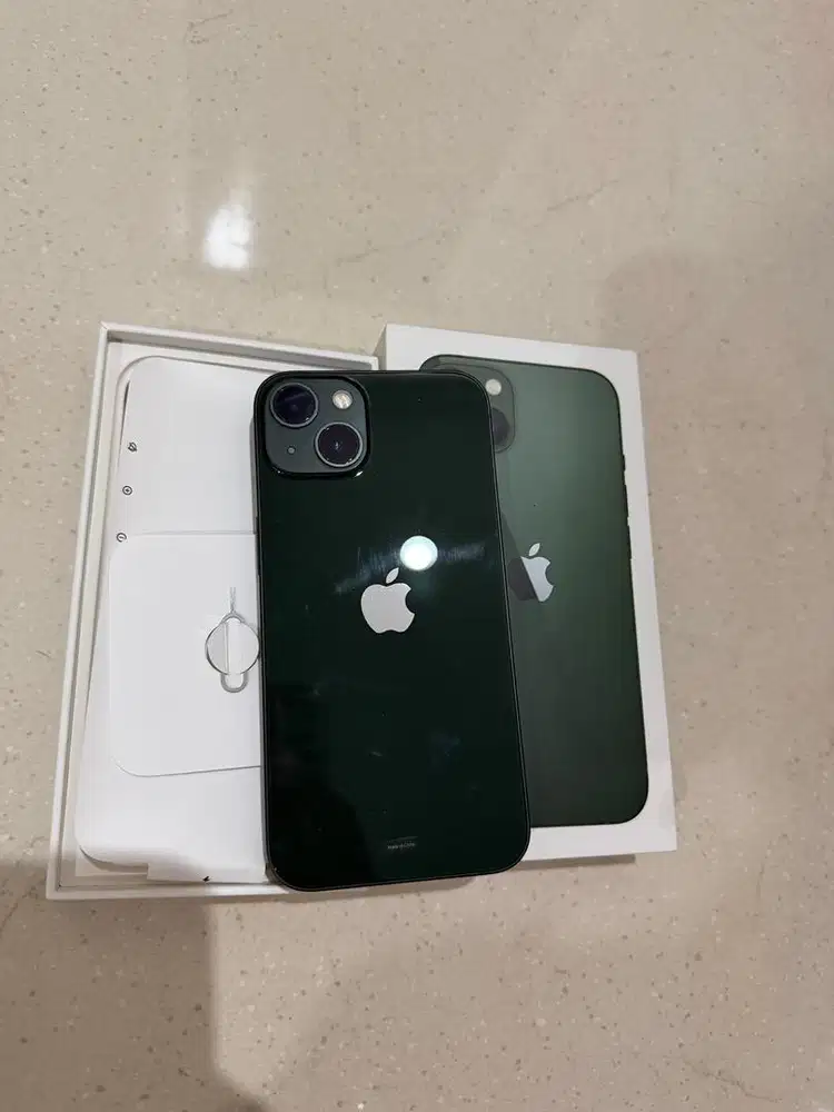 iPhone 13 256GB Green Resmi iBox – Mulus No Minus