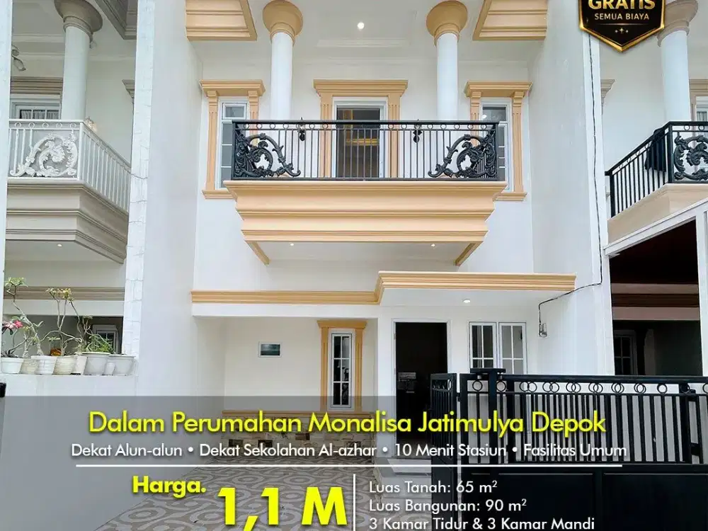 Medina GDR E2 Siap Huni – Strategis Dekat Sekolah & Transportasi