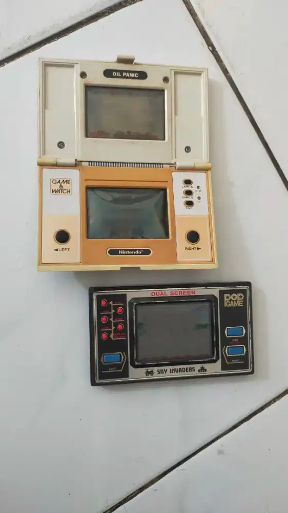 gamewatch nitendo dan pop game